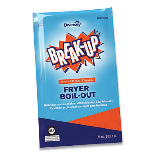 BREAK-UP Fryer Boil-Out, Ready to Use, 2 oz Packet, 36/Carton (CBD991209)