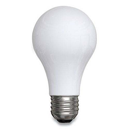 GE Classic LED Daylight Non-Dim A19 Light Bulb, 8 W, 4/Pack (99192)