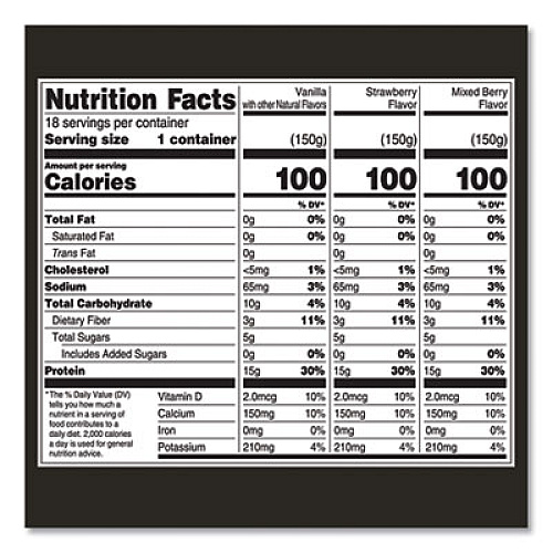 OIKOS Triple Zero Blended Greek Nonfat Yogurt, 5.3 oz, Strawberry/Mixed Berry/Vanilla, 18/Carton (90200027)