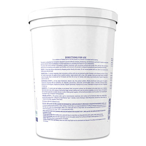 Easy Paks Detergent/disinfectant, Lemon Scent, .5oz, Packet, 90/tub, 2 Tubs/carton (5412135CT)
