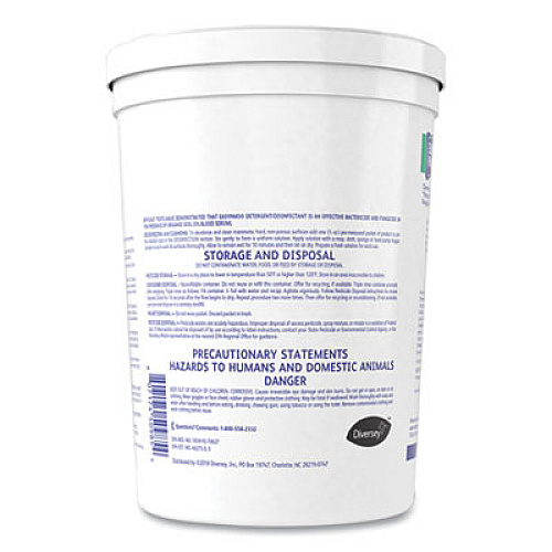 Easy Paks Detergent/disinfectant, Lemon Scent, .5oz, Packet, 90/tub, 2 Tubs/carton (5412135CT)