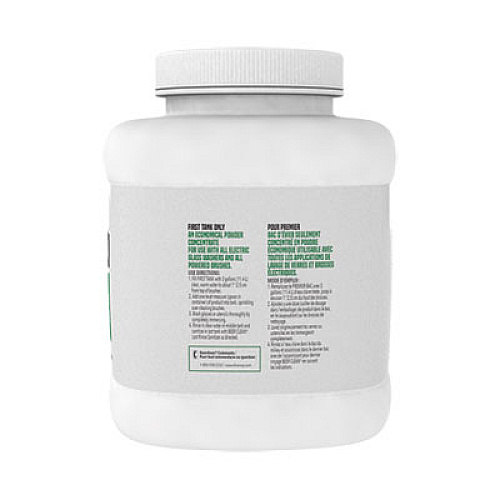 Diversey Beer Clean Glass Cleaner, Unscented, Powder, 4 lb. Container (990241)