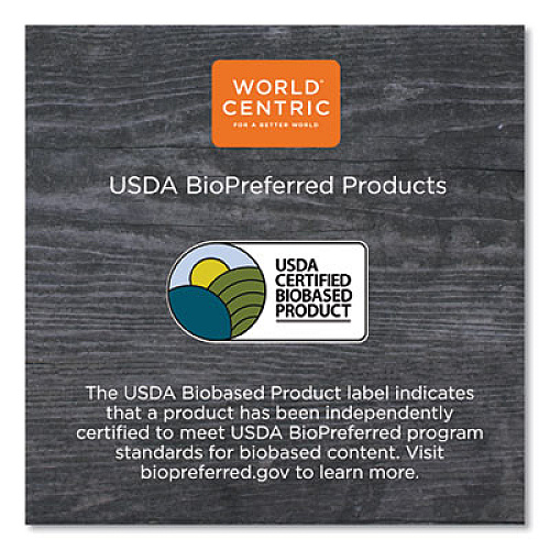 World Centric Fiber Plates, 9" dia, Natural, 1,000/Carton (PLSCU9)