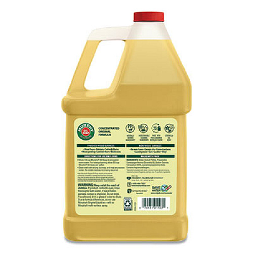 Murphy Oil Soap Cleaner, Murphy Oil Liquid, 1 Gal Bottle, 4/Carton (01103CT)