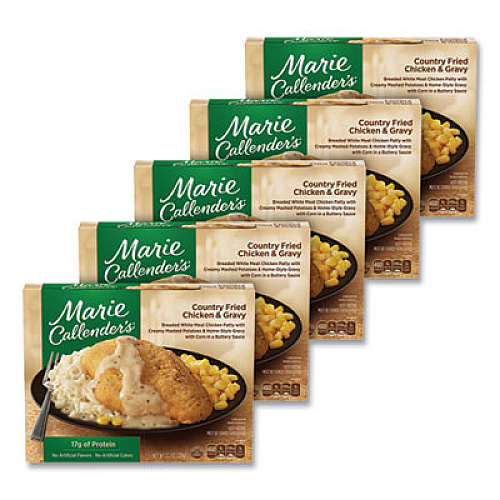 Marie Callender's Country Fried Chicken and Gravy, 13.1 oz Bowl, 5/Pack (90300169)