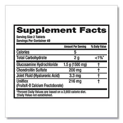 Move Free Advanced Joint Health Tablet, 80 Tablets (97009EA)