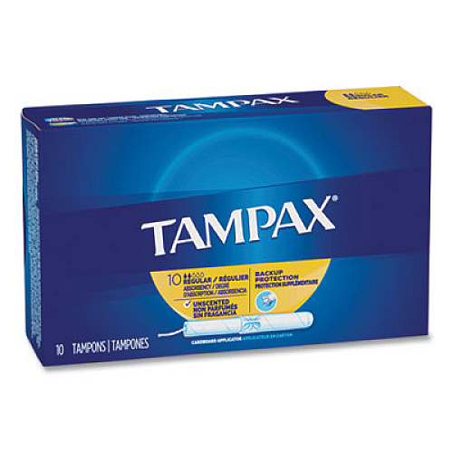 Tampax 1702131 Cardboard Applicator Tampons