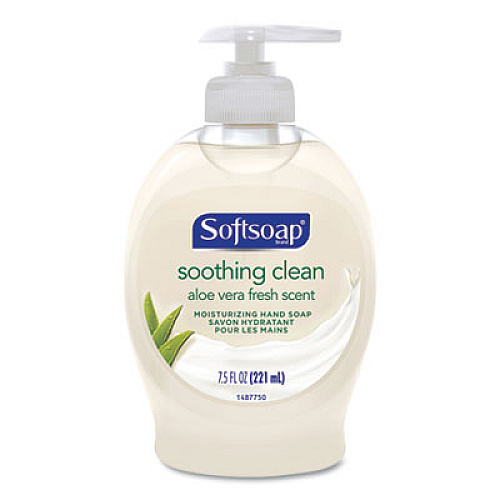 Softsoap Moisturizing Hand Soap, Aloe, 7.5 oz Bottle, 6/Carton (98659)