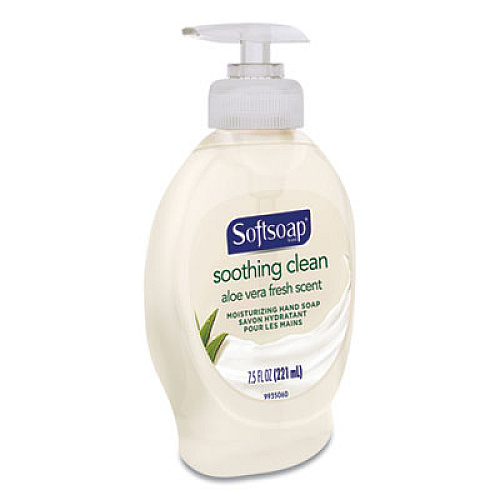 Softsoap Moisturizing Hand Soap, Aloe, 7.5 oz Bottle, 6/Carton (98659)