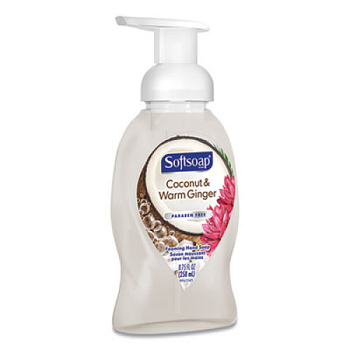 Softsoap Sensorial Foaming Hand Soap, Coconut and Warm Ginger, 8.75 oz Pump Bottle, 6/Carton (96985)
