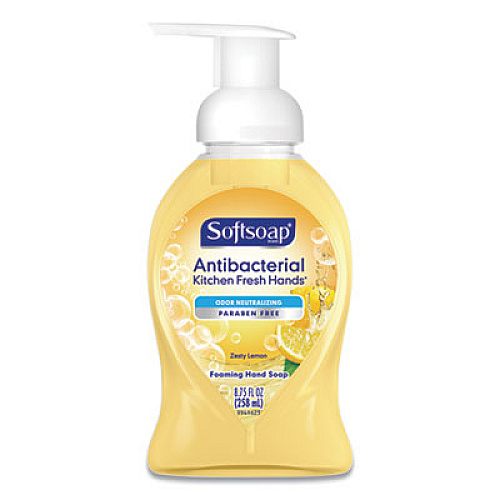 Softsoap Sensorial Foaming Hand Soap, Zesty Lemon, 8.75 oz Pump Bottle, 6/Carton (96986)
