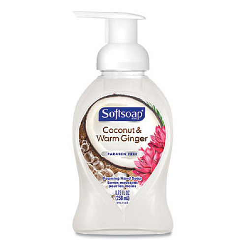 Softsoap Sensorial Foaming Hand Soap, Coconut and Warm Ginger, 8.75 oz Pump Bottle, 6/Carton (96985)