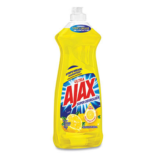 Ajax DISH DETERGENT, LEMON SCENT, 28 OZ BOTTLE (1170123)