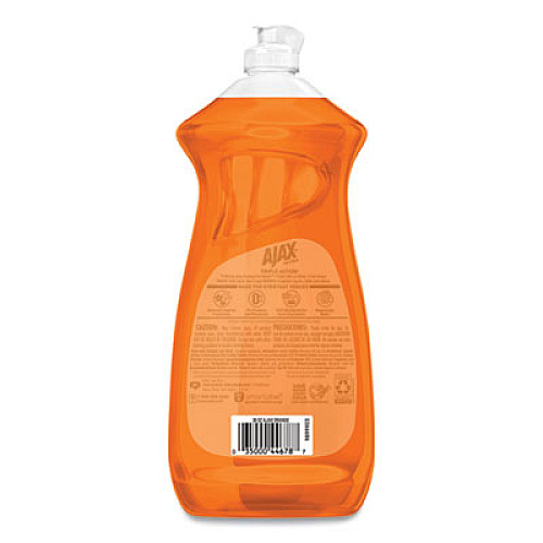 Ajax Dish Detergent, Liquid, Orange Scent, 28 oz Bottle, 9/Carton (44678CT)