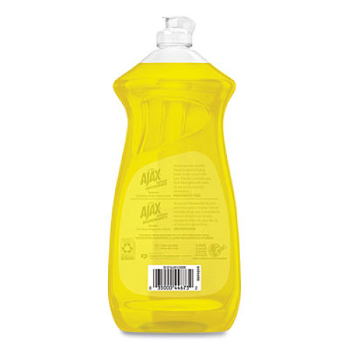 Ajax Dish Detergent, Lemon Scent, 28 oz Bottle, 9/Carton (44673)