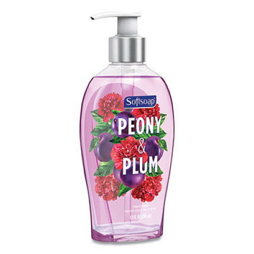 Softsoap PREMIUM LIQUID HAND SOAP, PEONY, 13 OZ, 4/CARTON (46854)