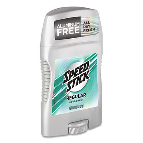 Speed Stick Deodorant, Regular Scent, 1.8 oz, 12/Carton (94020)