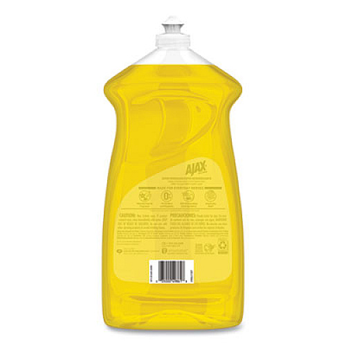 Ajax Dish Detergent, Lemon Scent, 52 oz Bottle, 6/Carton (49861)