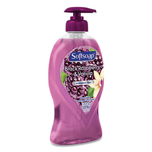 Softsoap LIQUID HAND SOAP PUMP, BLACK RASPBERRY AND VANILLA, 11.25 OZ PUMP BOTTLE (44575EA)