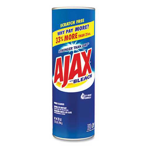 Ajax Powder Cleanser With Bleach, 28 Oz Canister, 12/carton (05374CT)
