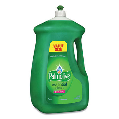 Palmolive Dish Soap Liquid, Original Scent, Green, 90 oz Bottle, 4/Carton (46157)
