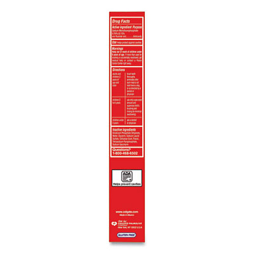 Colgate Cavity Protection Toothpaste, Regular Flavor, 2.5 oz Tube, 24/Carton (151105)