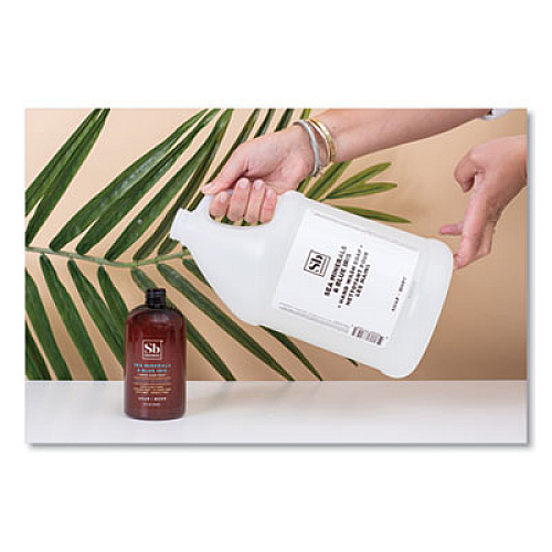 Soapbox Hand Soap, Sea Minerals and Blue Iris, 1 gal Bottle, 4/Carton (77143CT)