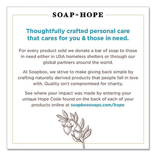 Soapbox 70% Alcohol Scented Gel Hand Sanitizer, 4 oz Flip-Top Bottle, Citrus Scent, 24/Carton (77145CT)