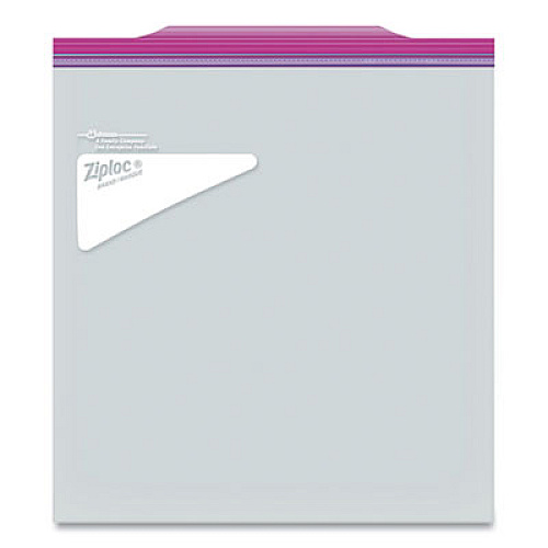 Ziploc SEAL TOP BAGS, 1 QT, 7.44" X 7", CLEAR, 100/BOX (24442307)