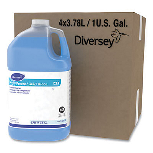 Diversey Suma Freeze D2.9 Floor Cleaner, Liquid, 1 gal, 4/Carton (948030)