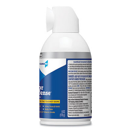 Clorox Commercial Solutions Odor Defense Wall Mount Refill, Clean Air Scent, 6 oz Aerosol Spray (31710EA)