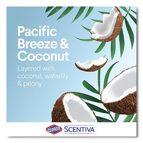 Clorox Scentiva Multi Surface Cleaner, Pacific Breeze and Coconut, 32 oz Spray Bottle (31774EA)