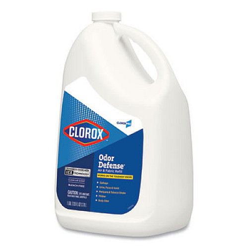 Clorox Commercial Solutions Odor Defense Air/Fabric Spray, Clean Air, 1 gal Bottle, 4/Carton (31716)