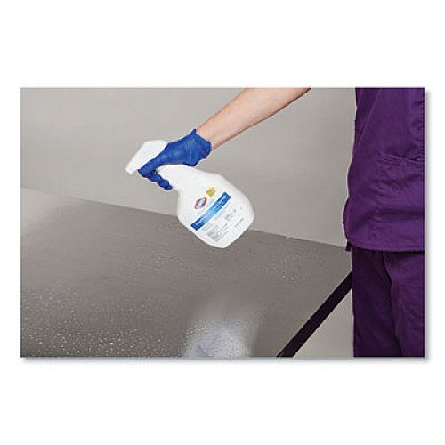 Clorox Healthcare Bleach Germicidal Cleaner, 22 oz Spray Bottle, 8/Carton (68967CT)