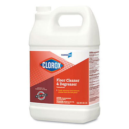 Clorox Professional Floor Cleaner and Degreaser Concentrate, 1 gal Bottle (30892)