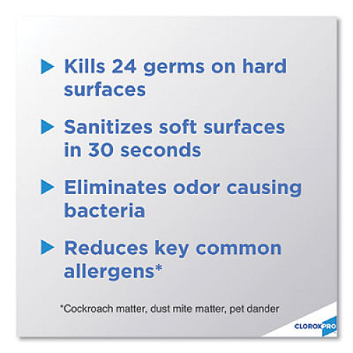 Clorox 4 in One Disinfectant and Sanitizer, Lavender, 14 oz Aerosol Spray (32512EA)