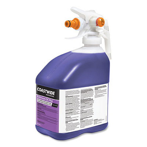 Coastwide Professional Bathroom DC Plus Cleaner and Disinfectant Concentrate for EasyConnect, Fresh Scent, 101 oz Bottle, 2/Carton (24381049)