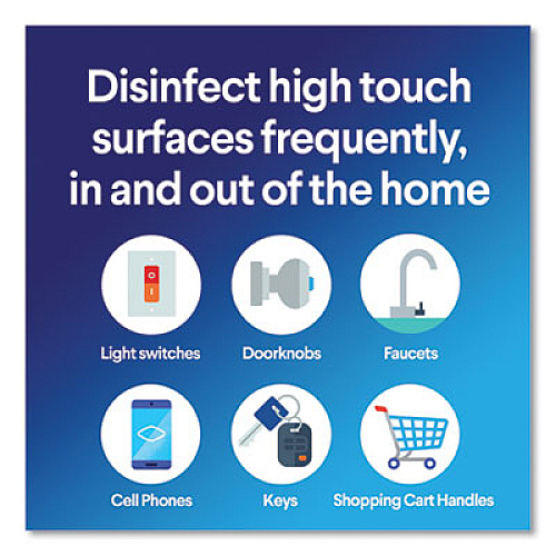 Clorox Disinfecting Wipes On The Go, Fresh Scent, 7 x 8, 9/Pack, 24 Packs/Carton (01665)