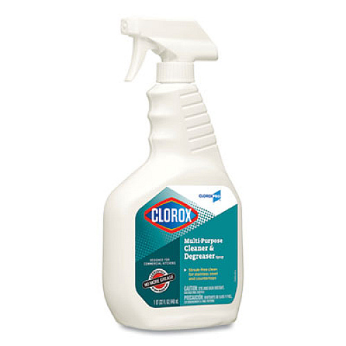 Clorox Professional Multi-Purpose Cleaner and Degreaser Spray, 32 oz Bottle (30865)