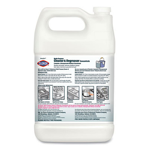 Clorox Professional Multi-Purpose Cleaner and Degreaser Concentrate, 1 gal (30861)
