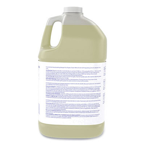 Diversey Suma Light D1.2 Hand Dishwashing Detergent, Citrus, 1 gal Container, 4/Carton (957229280)