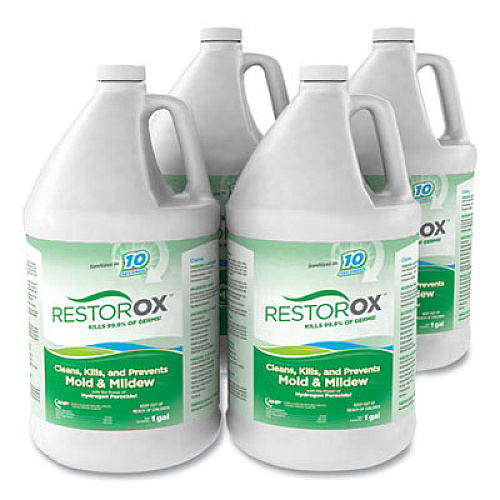 Diversey Restorox One Step Disinfectant Cleaner and Deodorizer, 1 gal Bottle, 4/Carton (20105)