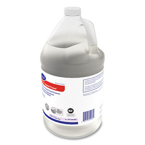 Diversey Soft Care Impact Foam Alcohol Instant Foam Hand Sanitizer, 1 gal Bottle, Alcohol Scent, 4/Carton (101104202)