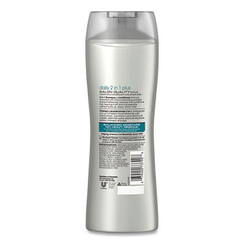 Diversey Suave Shampoo Plus Conditioner, 12.6 Oz Bottle (CB737964CT)