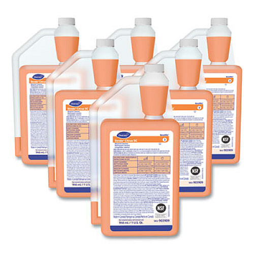 Diversey STRIDE NEUTRAL CLEANER, CITRUS SCENT, 32 OZ BOTTLE, 6/CARTON (444816)