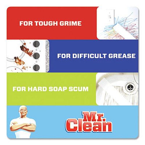 Mr. Clean Magic Eraser Variety Pack, Extra Durable; Bath; Kitchen, 4.6 x 2.3, 0.7" Thick, White, 6/Pack, 8 Packs/Carton (69523)