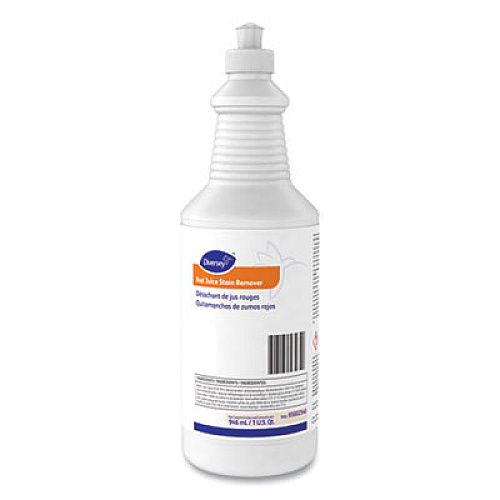 Diversey Red Juice Stain Remover, 32 oz Bottle, 6 Bottles/Carton (95002540)