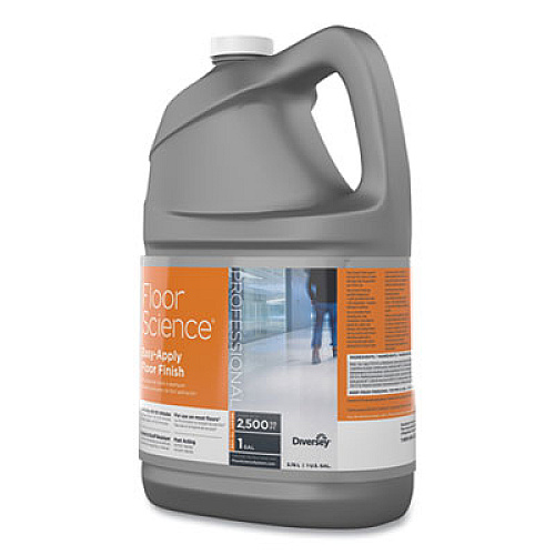 Diversey Floor Science Easy Apply Floor Finish, Ammonia Scent, 1 gal Container (CBD540397EA)