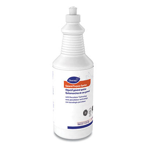 Diversey General Purpose Spotter, Floral Scent, Liquid, 1 qt Squeeze Bottle, 6/Carton (101109763)