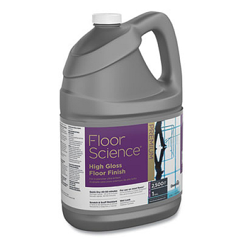 Diversey Floor Science Premium High Gloss Floor Finish, Clear Scent, 1 gal Container (CBD540410EA)